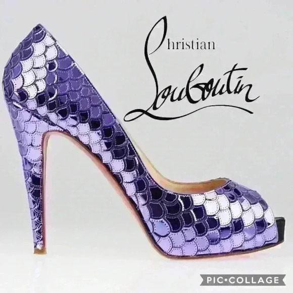 HOST PICK!🥳CHRISTIAN LOUBOUTIN Peep-Toe Pumps - Picture 1 of 12